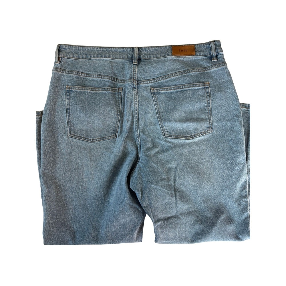Joie Sylvie Straight Ankle Jeans Blue Medium Wash Stretch Denim Size 14W - Picture 9 of 15